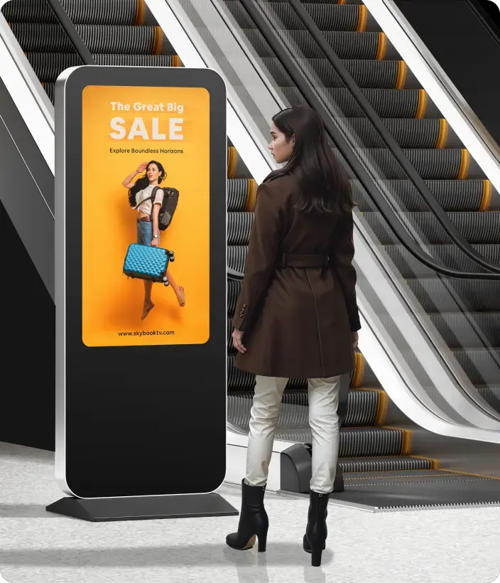 Digital signage software for DOOH advertising