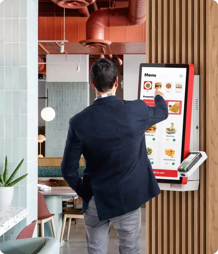 Digital signage software for fast-casual restaurants